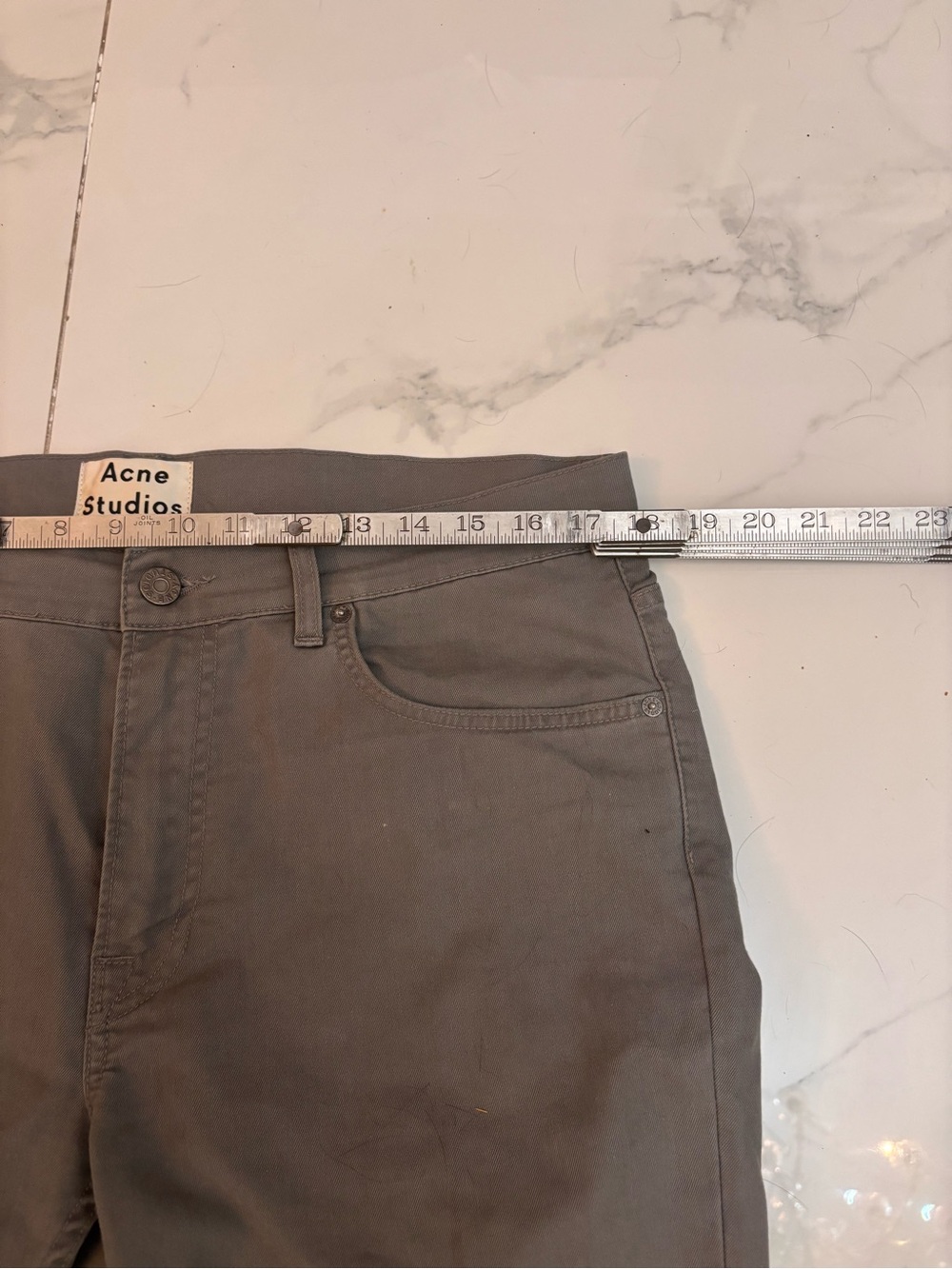 ACNE STUDIOS Jeans (36/31, Denim, Grey) - Picture 3 of 4